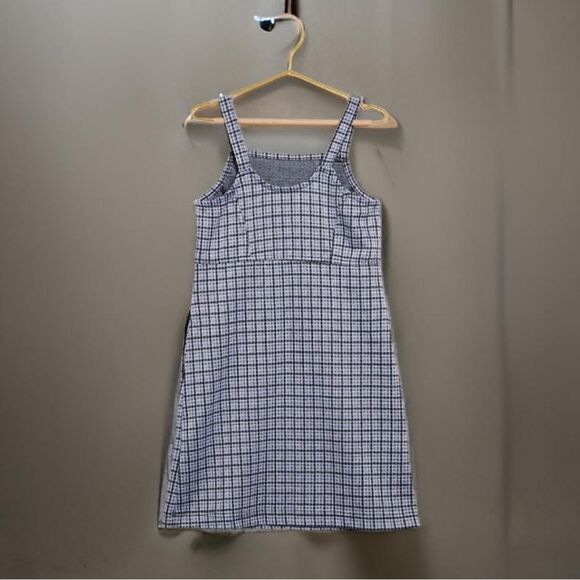 Abercrombie & Fitch Kids Elevated Layerable Plaid Dress Girls Size 7/8 - Picture 5 of 5